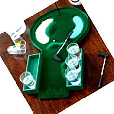 Golf Drinking Board Game